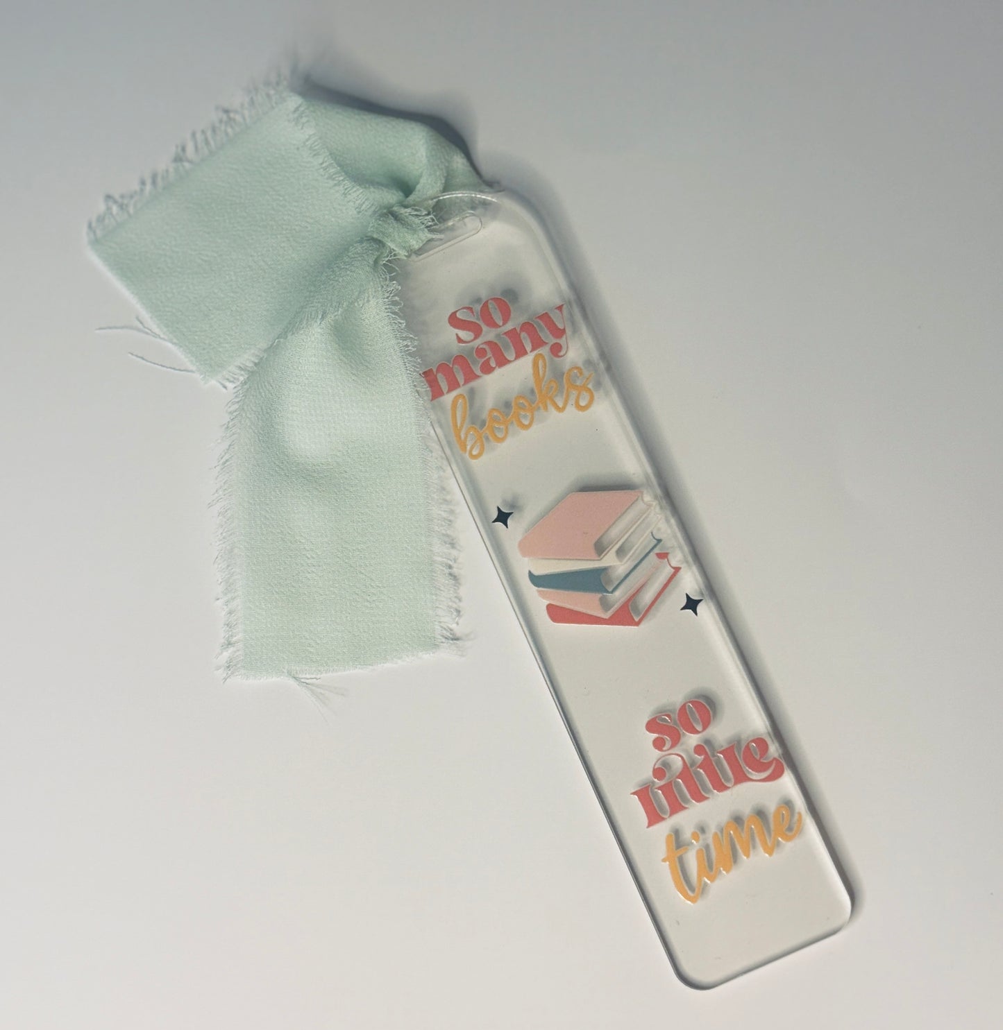 Acrylic Bookmarks – Choose Your Bookish Design