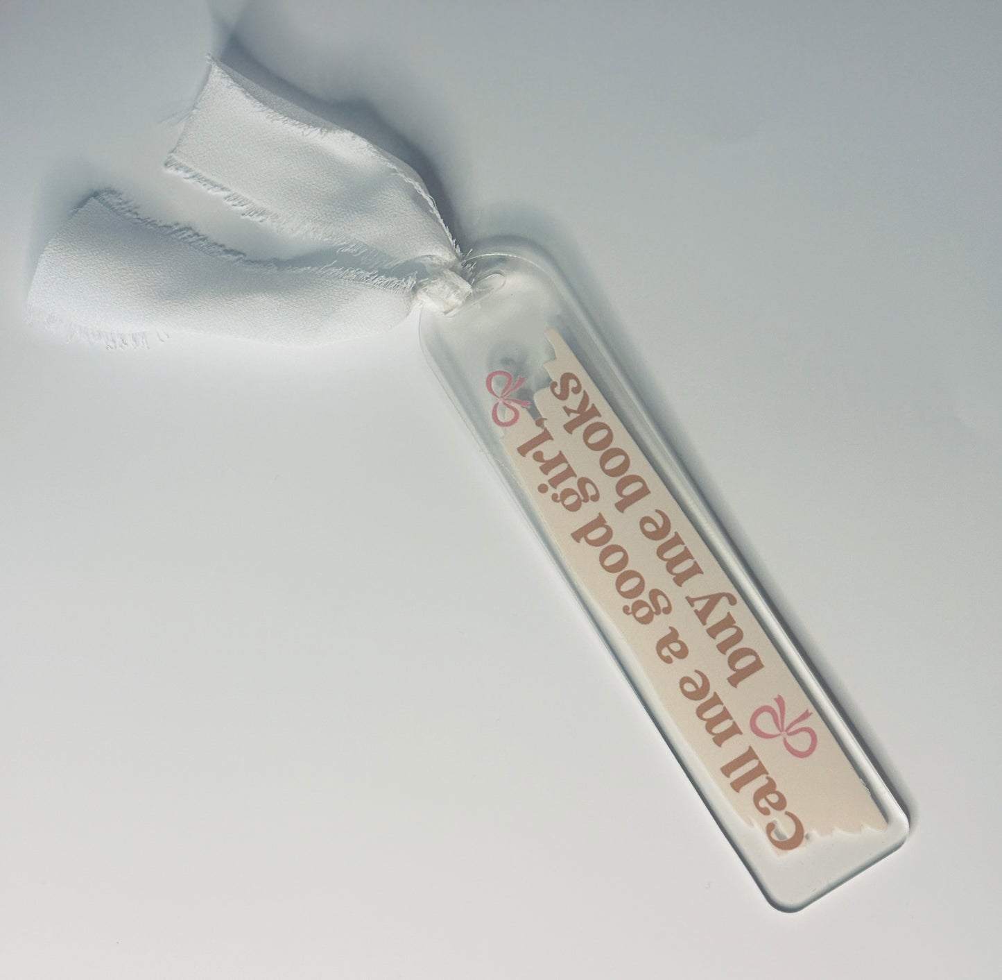 Acrylic Bookmarks – Choose Your Bookish Design