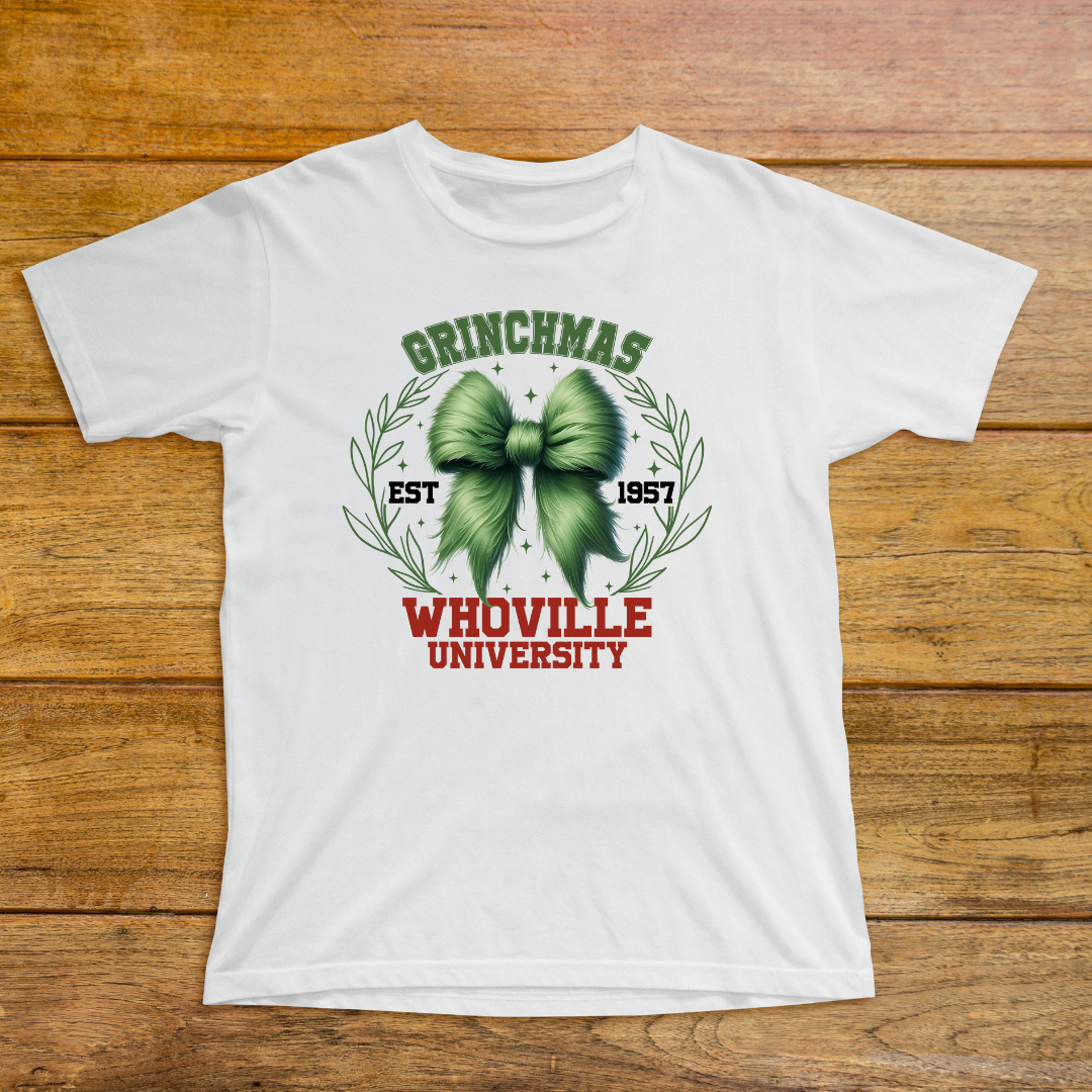"Adult Grinchmas Whoville Sweatshirt & Tee – Holiday Cheer with a Twist!" (Copy)