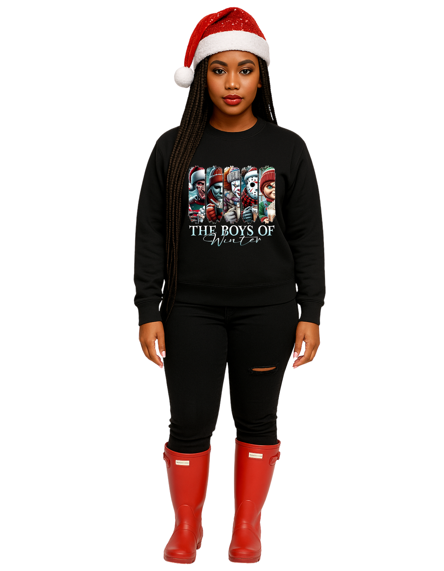 The Boys of Winter Graphic Tee – Holiday Horror Christmas Shirt