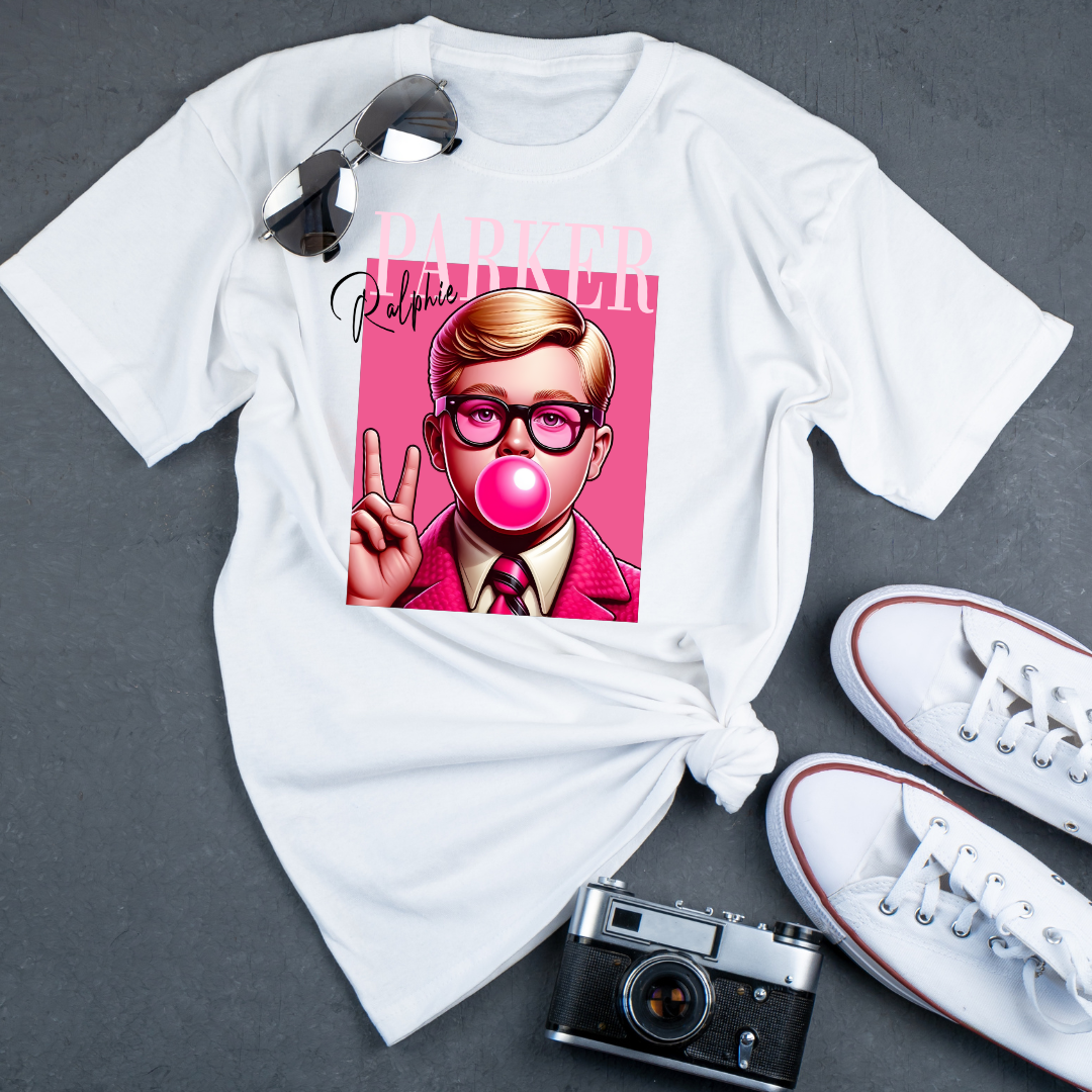 "Ralphie Blowing Bubble Gum Tee β Pre-Order Now!"