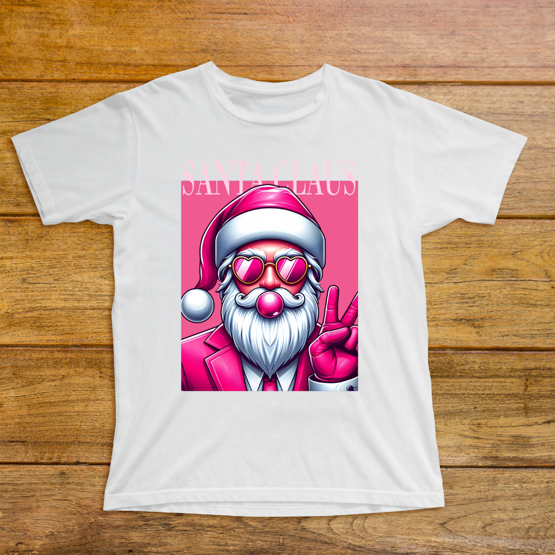 "Santa Blowing Bubble Gum Tee β Pre-Order Now!"