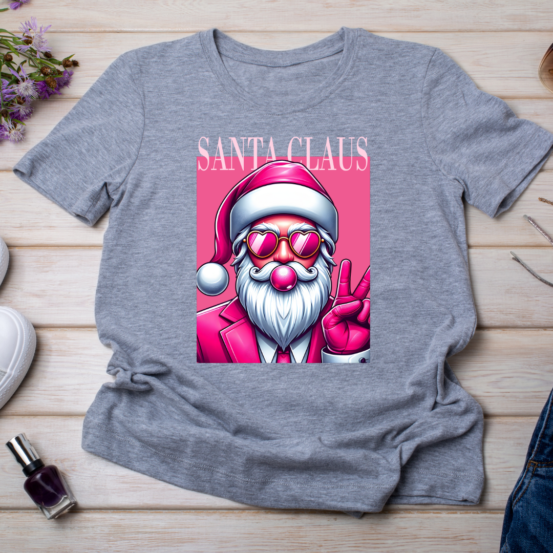 "Santa Blowing Bubble Gum Tee β Pre-Order Now!"