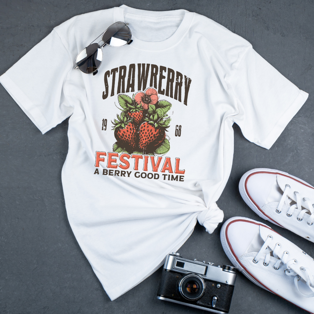 π Berry Good Time Tee β Sweet, Fun & Festival-Ready!