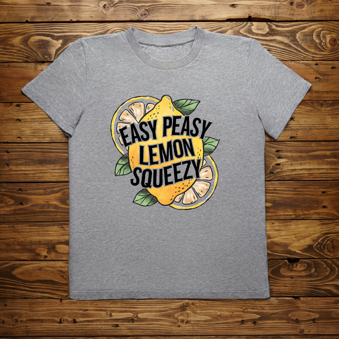 π Easy Peasy Squeezy Tee β Fresh, Fun & Full of Zest!
