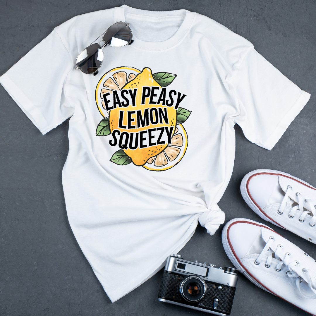 π Easy Peasy Squeezy Tee β Fresh, Fun & Full of Zest!