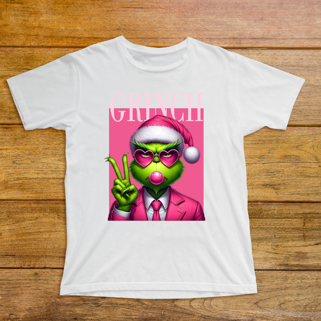 "The Grinch Blowing Bubble Gum Tee β Pre-Order Now!"