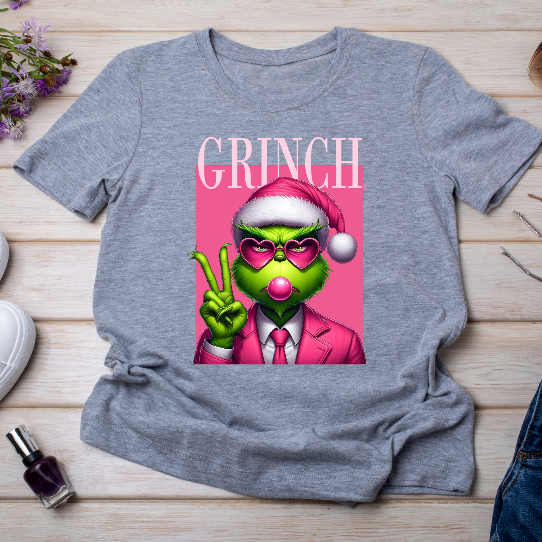 "The Grinch Blowing Bubble Gum Tee β Pre-Order Now!"