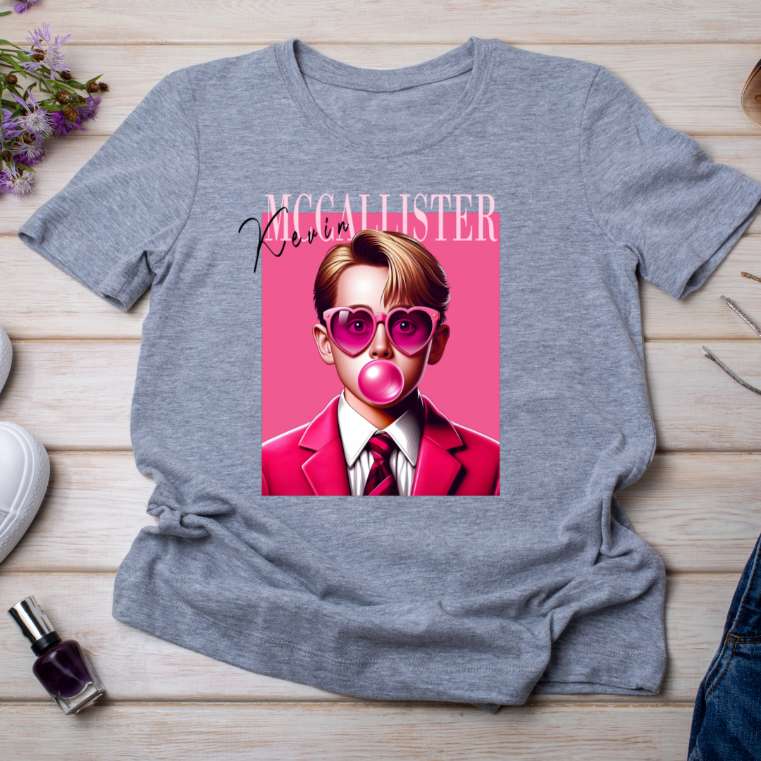 "Kevin McCallister Bubble Gum Tee ā Pre-Order Now!"