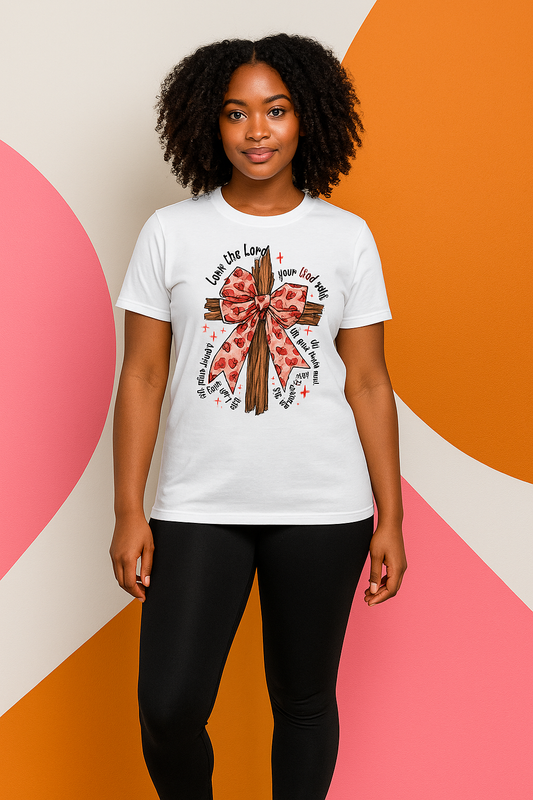 "Love the Lord with All Your Heart Valentine’s Day Tee – Pre-Order Now!"