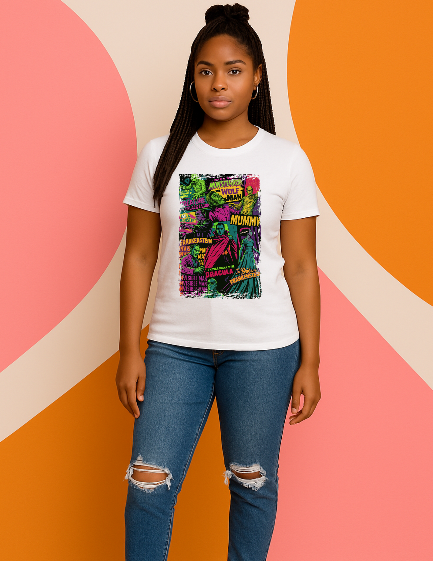 Monster Mash Legends Tee – Classic Horror Icons Edition