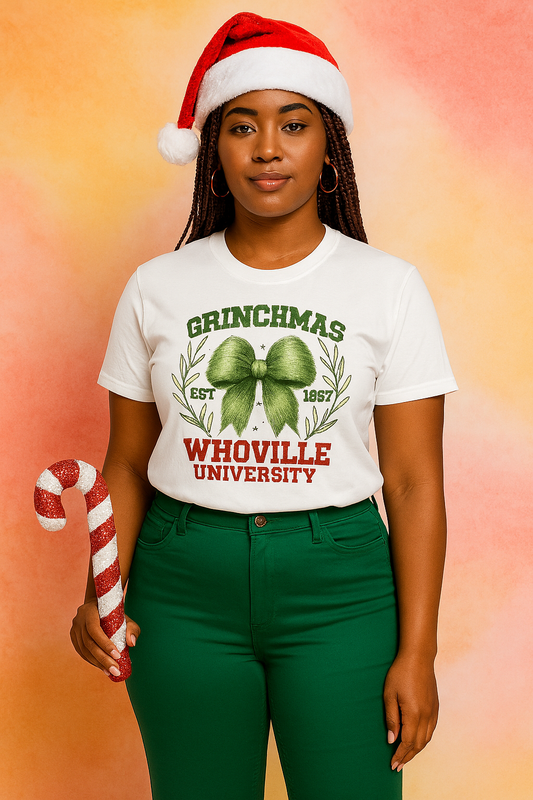 "Adult Grinchmas Whoville Sweatshirt & Tee – Holiday Cheer with a Twist!" (Copy)