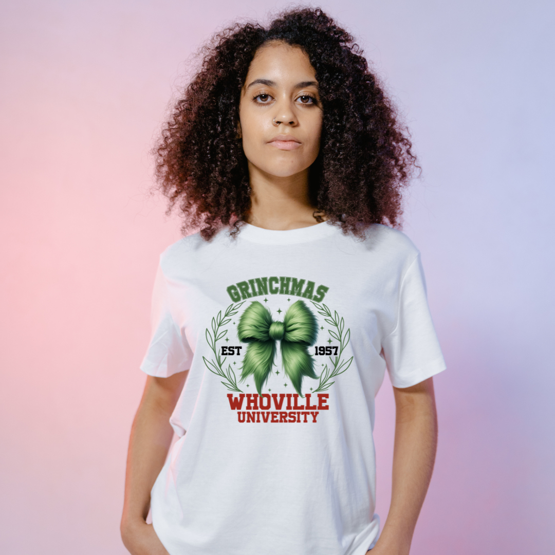 "Adult Grinchmas Whoville Sweatshirt & Tee – Holiday Cheer with a Twist!" (Copy)