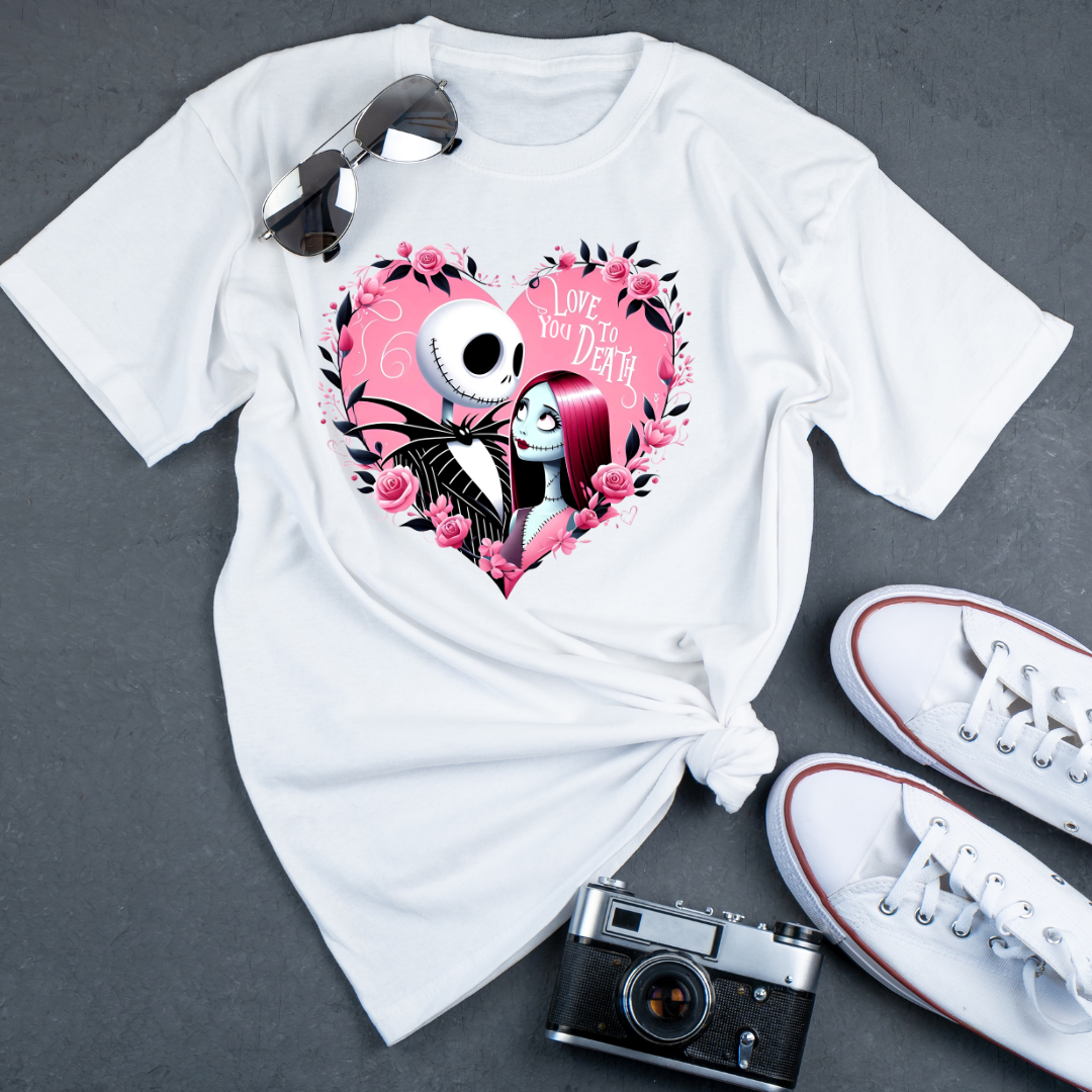 Valentine’s Nightmare Tee – Love with a Spooky Twist!