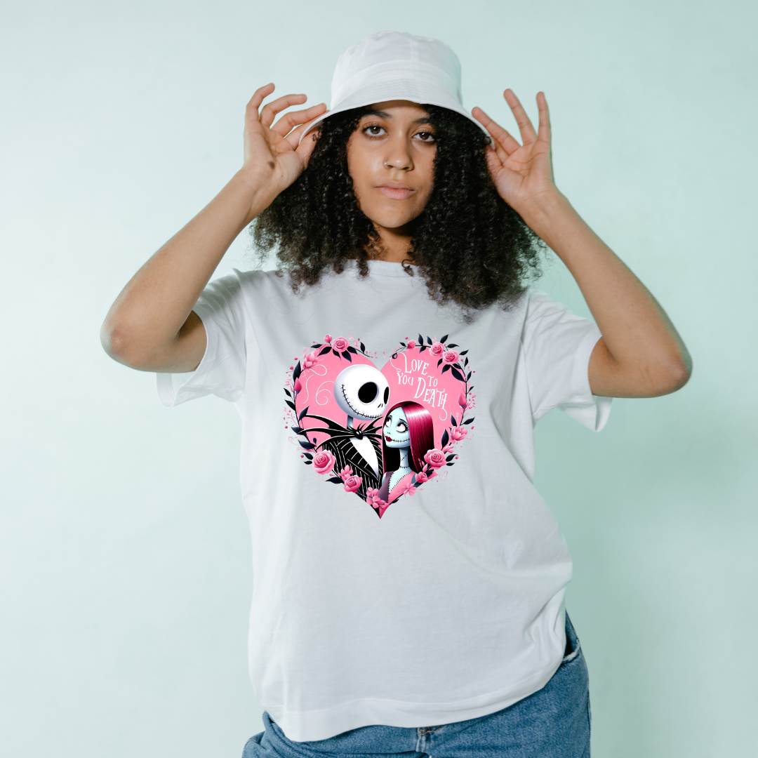 Valentine’s Nightmare Tee – Love with a Spooky Twist!