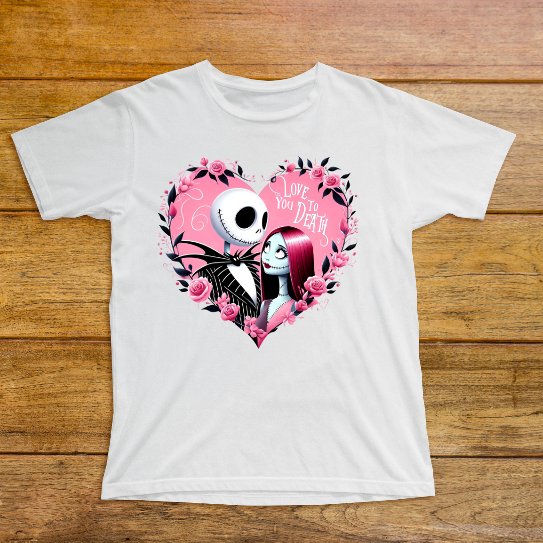 Valentine’s Nightmare Tee – Love with a Spooky Twist!