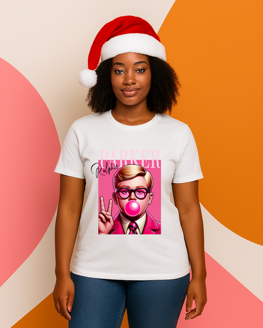 "Ralphie Blowing Bubble Gum Tee – Pre-Order Now!"